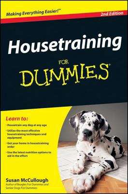 Book cover of Housetraining For Dummies