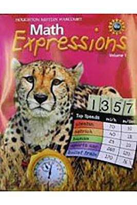 Book cover of Math Expressions, Volume 2 [Grade 5]