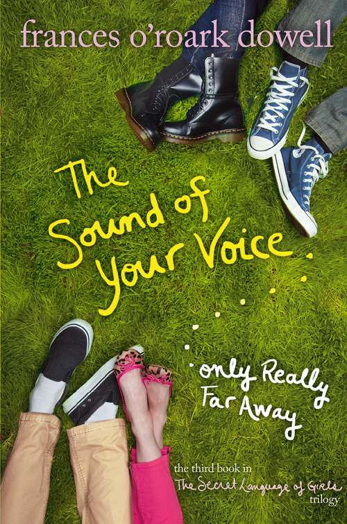 Book cover of The Sound of Your Voice, Only Really Far Away