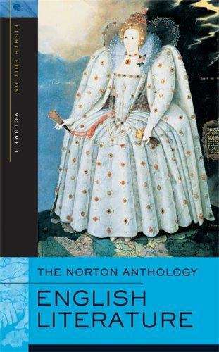 The Norton Anthology of English Literature, Volume 1 (8th edition)