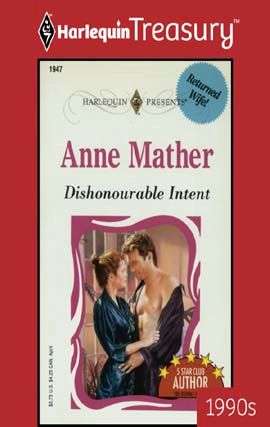 Book cover of Dishonourable Intent