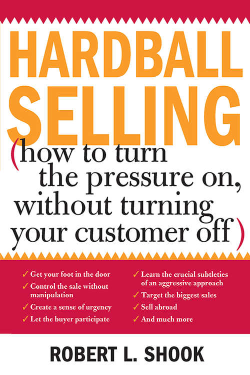 Book cover of Hardball Selling