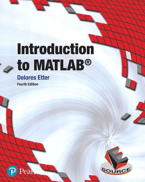 Book cover of Introduction to MATLAB (Fourth Edition)