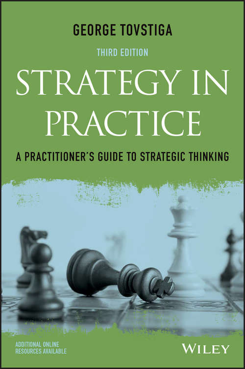 Book cover of Strategy in Practice