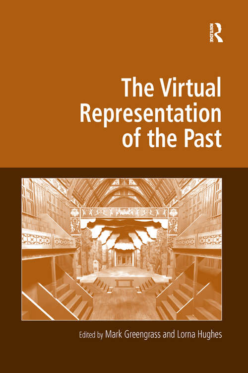 Book cover of The Virtual Representation of the Past