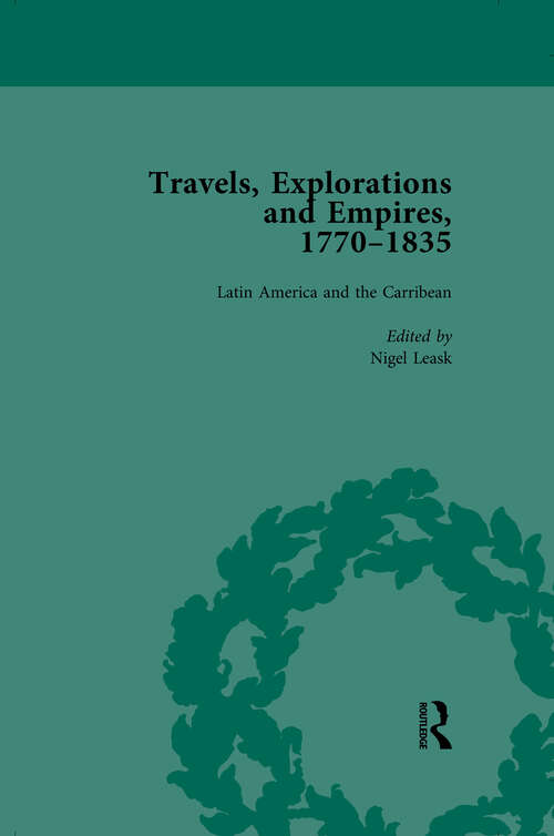 Travels, Explorations and Empires, 1770-1835, Part II Vol 7: Travel Writings on North America, the Far East, North and South Poles and the Middle East