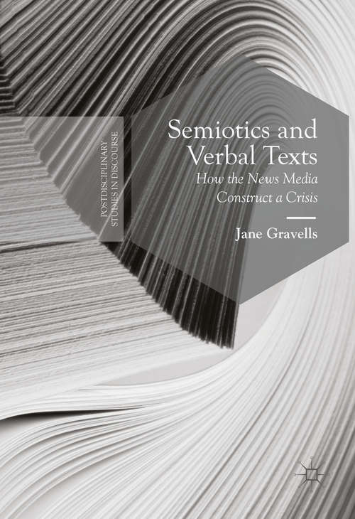 Book cover of Semiotics and Verbal Texts
