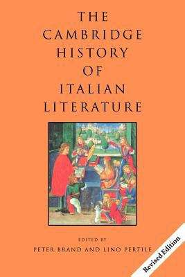 The Cambridge History Of Italian Literature
