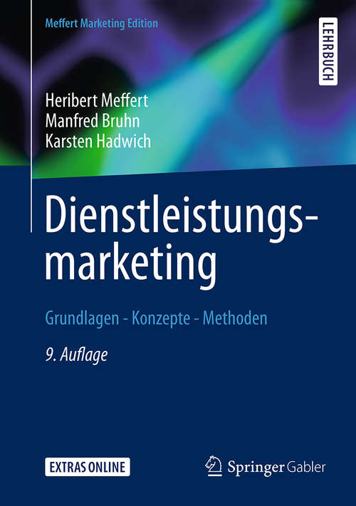 Book cover of Dienstleistungsmarketing