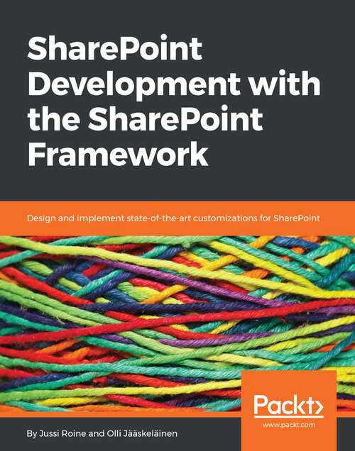Book cover of SharePoint Development with the SharePoint Framework