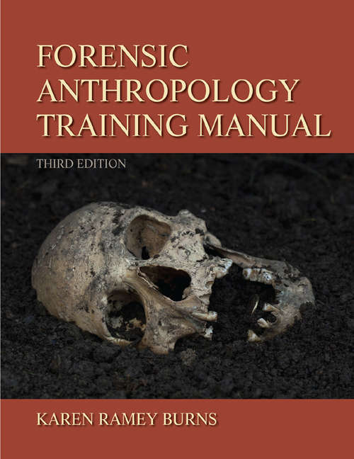Book cover of Forensic Anthropology Training Manual