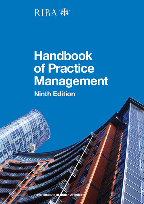 Book cover of RIBA Architect's Handbook of Practice Management: 9th Edition