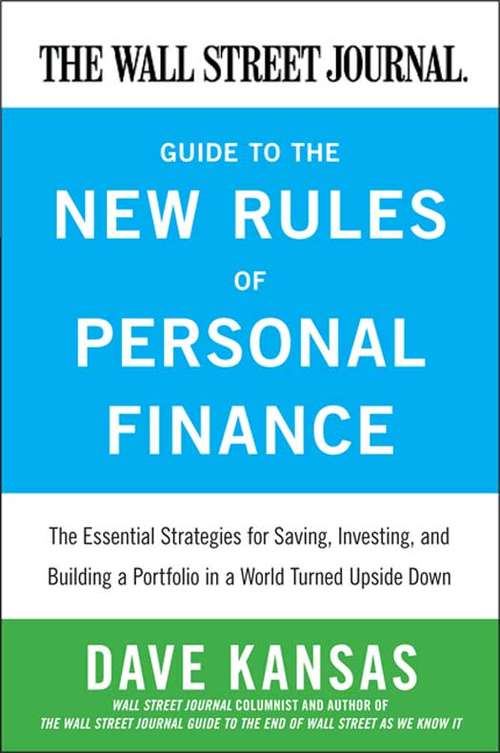 Book cover of The Wall Street Journal Guide to the New Rules of Personal Finance