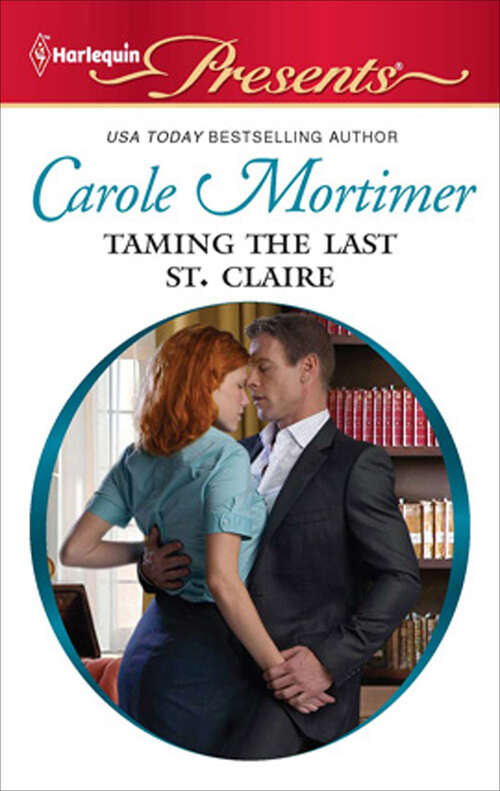 Book cover of Taming the Last St. Claire