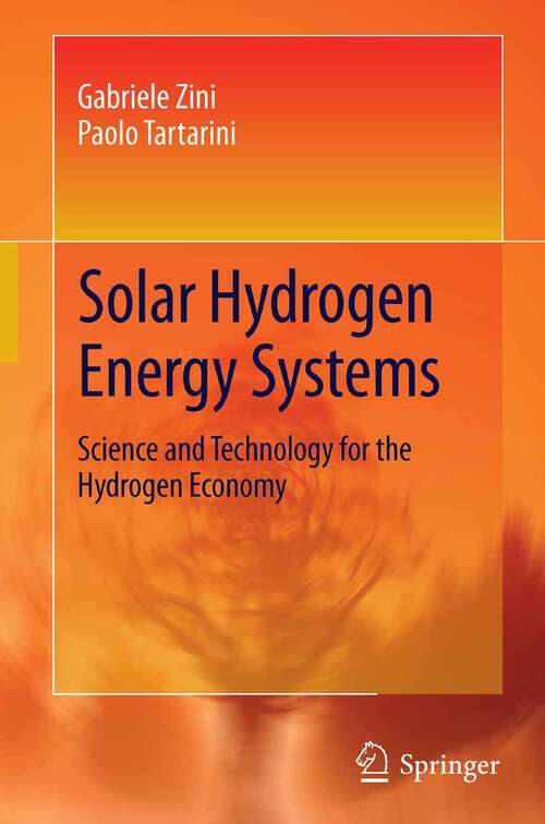 Book cover of Solar Hydrogen Energy Systems