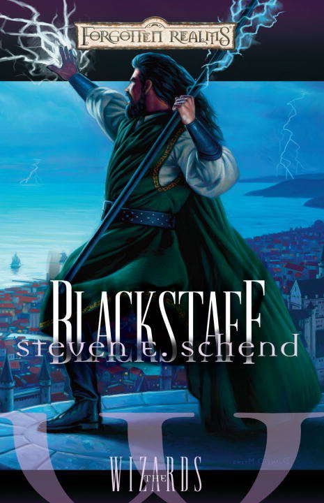 Book cover of Blackstaff (Forgotten Realms: Wizards #1)