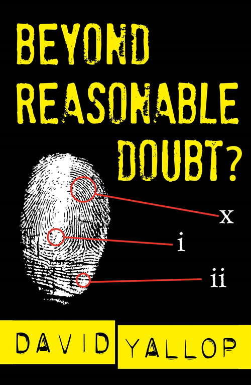 Book cover of Beyond Reasonable Doubt?