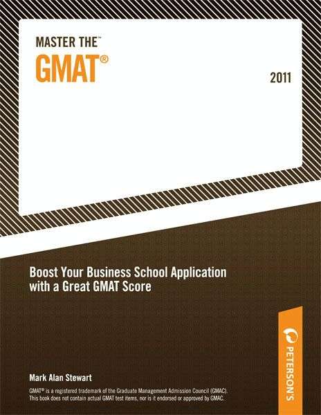Book cover of Master the GMAT 2011