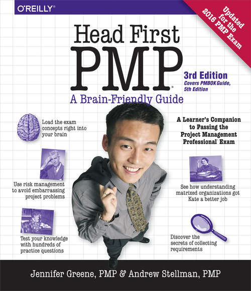Book cover of Head First PMP