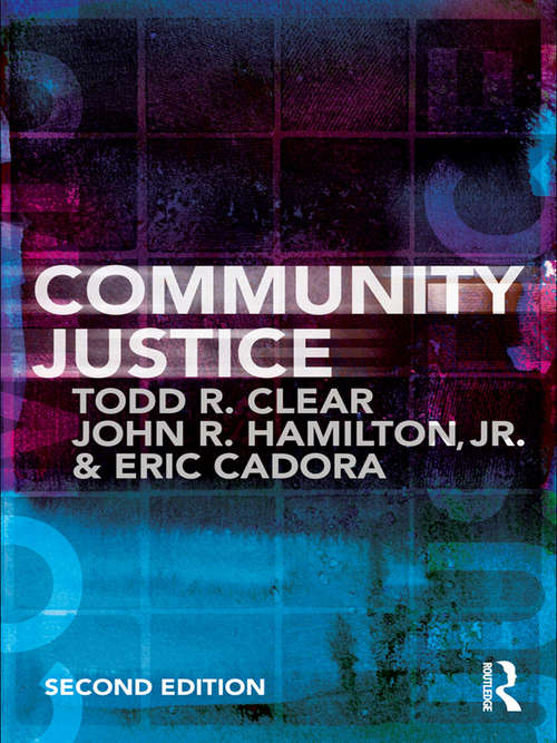 Book cover of Community Justice
