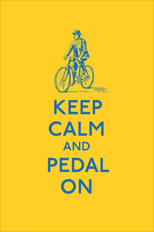 Book cover of Keep Calm and Pedal On