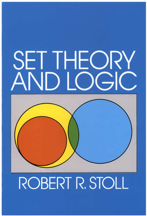 Book cover of Set Theory and Logic