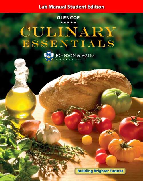 Book cover of Culinary Essentials, Lab Manual