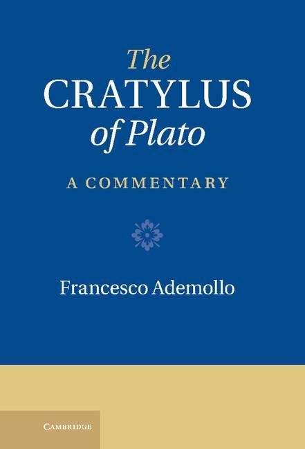 Book cover of The Cratylus of Plato