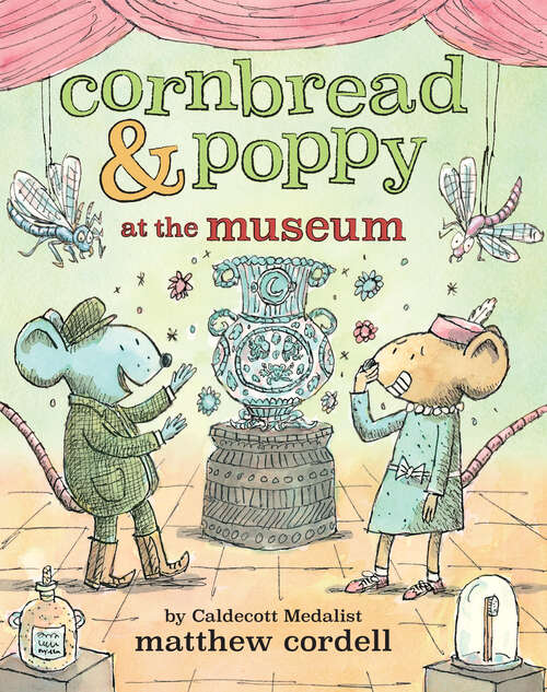Book cover of Cornbread & Poppy at the Museum
