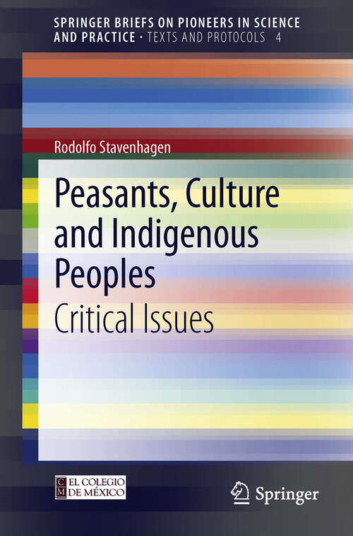 Book cover of Peasants, Culture and Indigenous Peoples