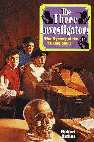 Book cover of The Mystery of the Talking Skull (Alfred Hitchcock and the Three Investigators #11)