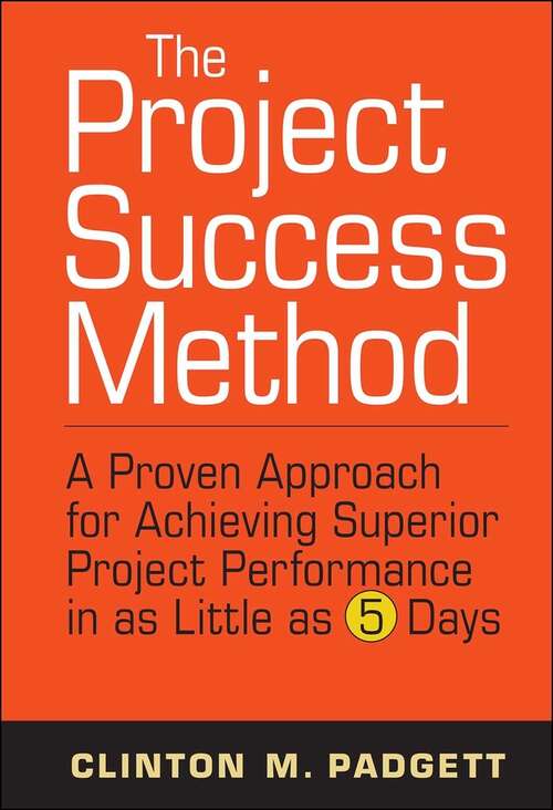 Book cover of The Project Success Method