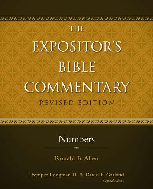 Book cover of Numbers (The Expositor's Bible Commentary)