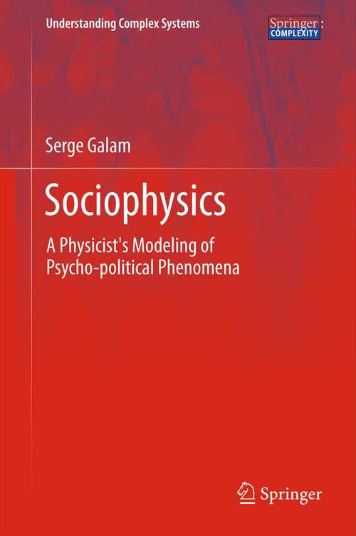 Book cover of Sociophysics