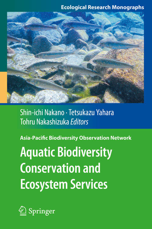 Book cover of Aquatic Biodiversity Conservation and Ecosystem Services