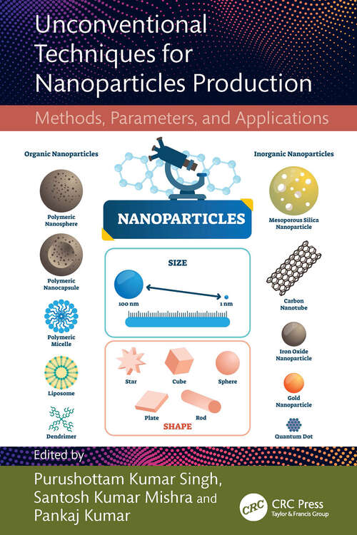 Book cover of Unconventional Techniques for Nanoparticles Production: Methods, Parameters, and Applications (1)