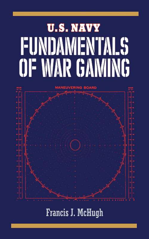 Book cover of U.S. Navy Fundamentals of War Gaming