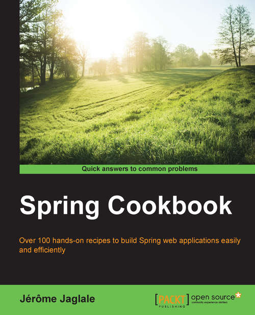 Book cover of Spring Cookbook