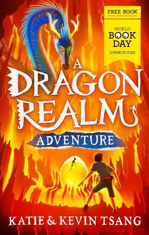 Book cover of A Dragon Realm Adventure: World Book Day 2023 (Dragon Realm)