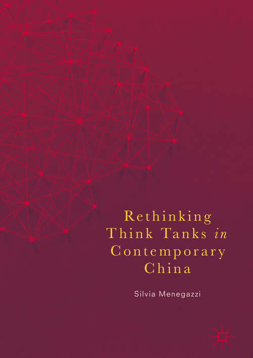 Book cover of Rethinking Think Tanks in Contemporary China