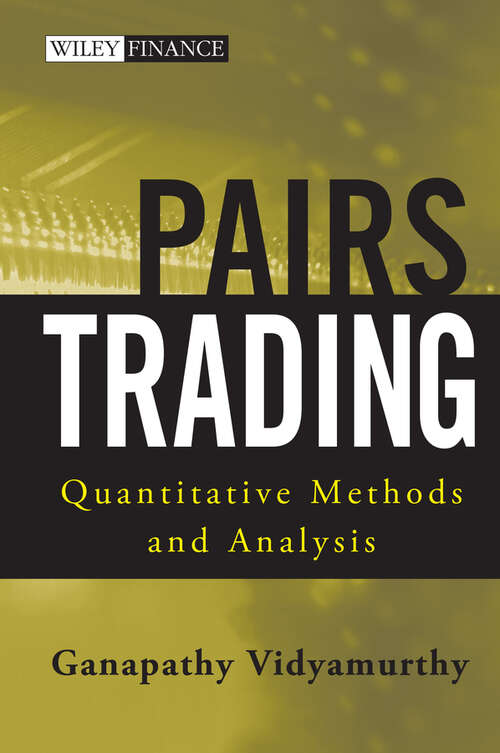 Book cover of Pairs Trading