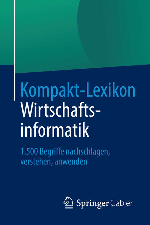 Book cover of Kompakt-Lexikon Wirtschaftsinformatik