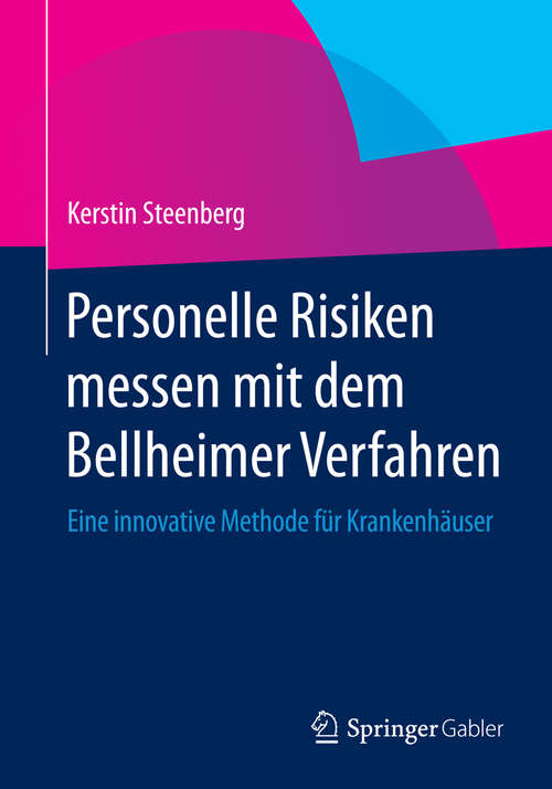 Book cover of Personelle Risiken messen mit dem Bellheimer Verfahren