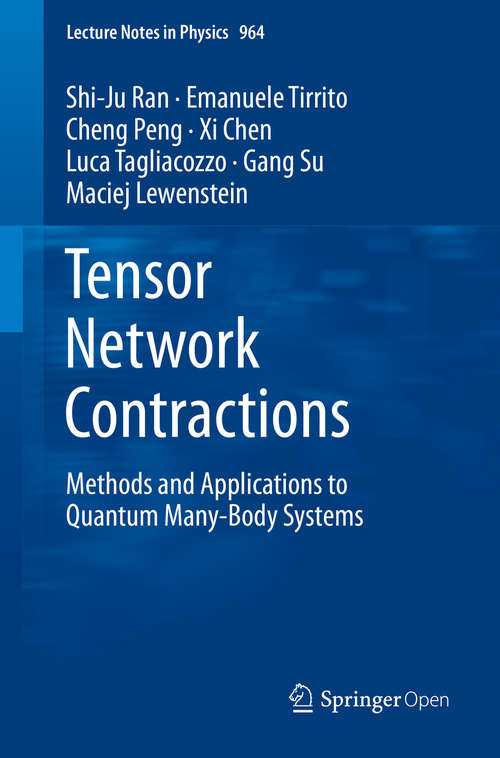 Tensor Network Contractions: Methods and Applications to Quantum Many-Body Systems (Lecture Notes in Physics #964)