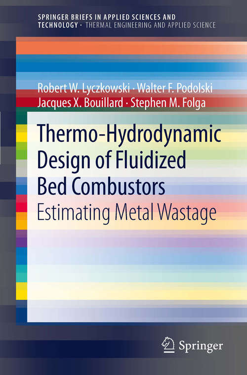 Book cover of Thermo-Hydrodynamic Design of Fluidized Bed Combustors