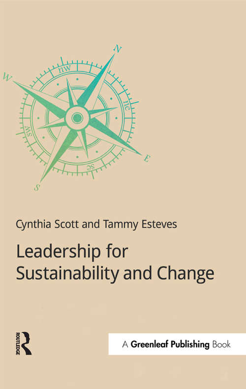 Book cover of Leadership for Sustainability and Change (Doshorts Ser.)