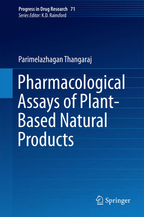 Book cover of Pharmacological Assays of Plant-Based Natural Products