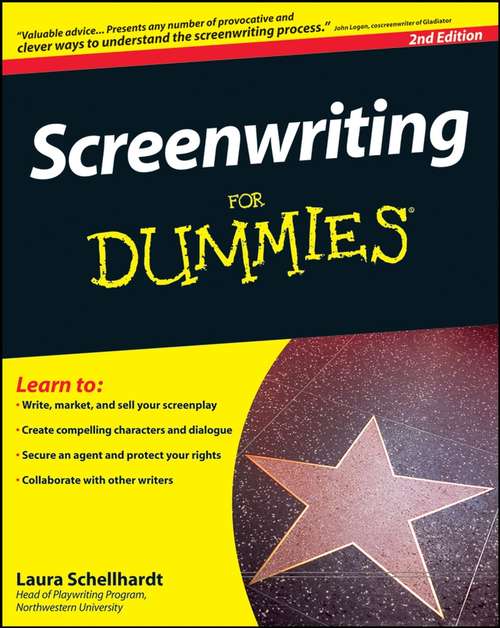 Book cover of Screenwriting For Dummies, 2nd Edition