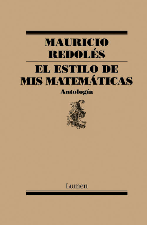 Book cover of El estilo de mis matemáticas