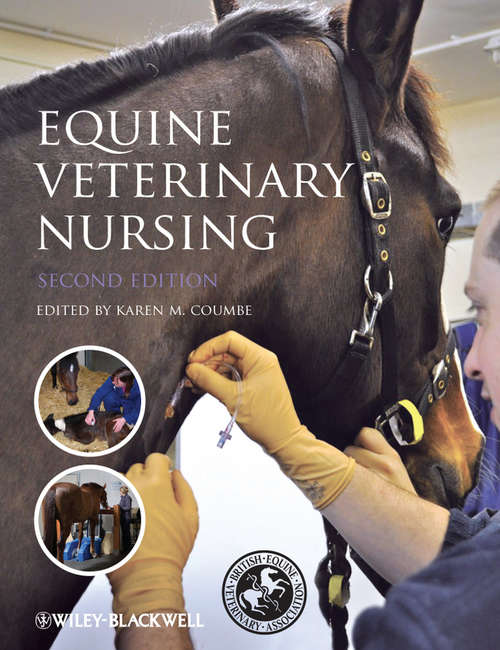 Book cover of Equine Veterinary Nursing